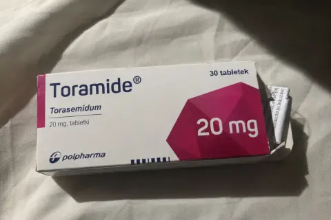 Opakowanie leku Toramide z torasemidem 20 mg. Szukasz toramide zamienniki?