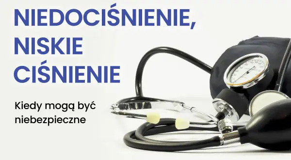 Niskie ciśnienie krwi: kiedy może być niebezpieczne? Tabela wiekowa i objawy. Stetoskop i ciśnieniomierz.